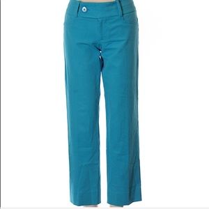 Lilly Pulitzer Blue Cropped Pants Size 4